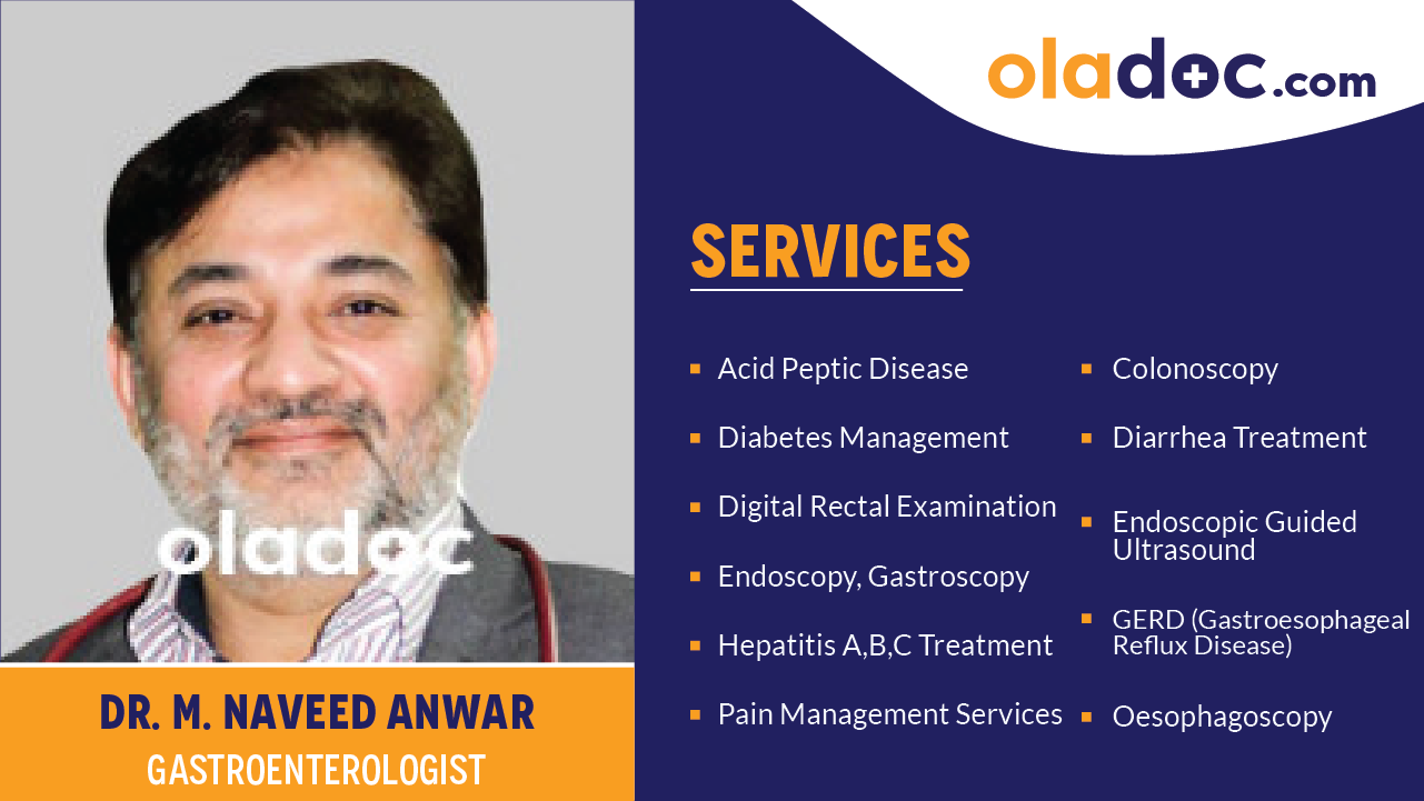 Services provided by Dr.M. Naveed Anwar